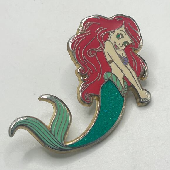 Glitter Tail ARIEL The Little Mermaid Collectible Disney Official Trading Pin - Picture 1 of 4